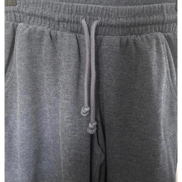 Hippie Rose Blue Hoodie and Ribbed Wide Leg Sweatpant Set Women Size XS - Picture 7 of 10